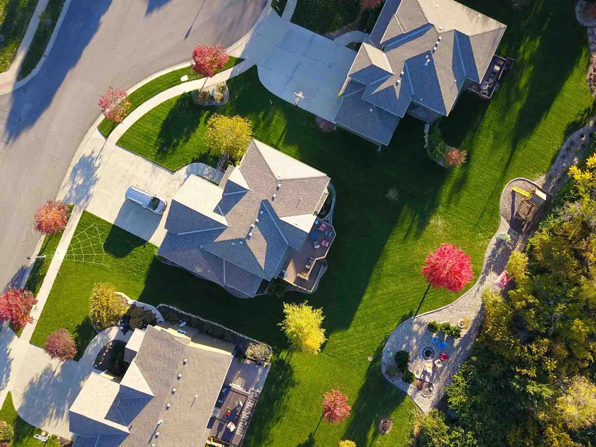 Concept graphic showing artificial intelligence transforming real estate