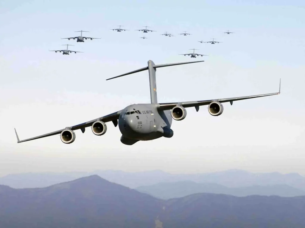 Illustration of artificial intelligence enhancing military operations