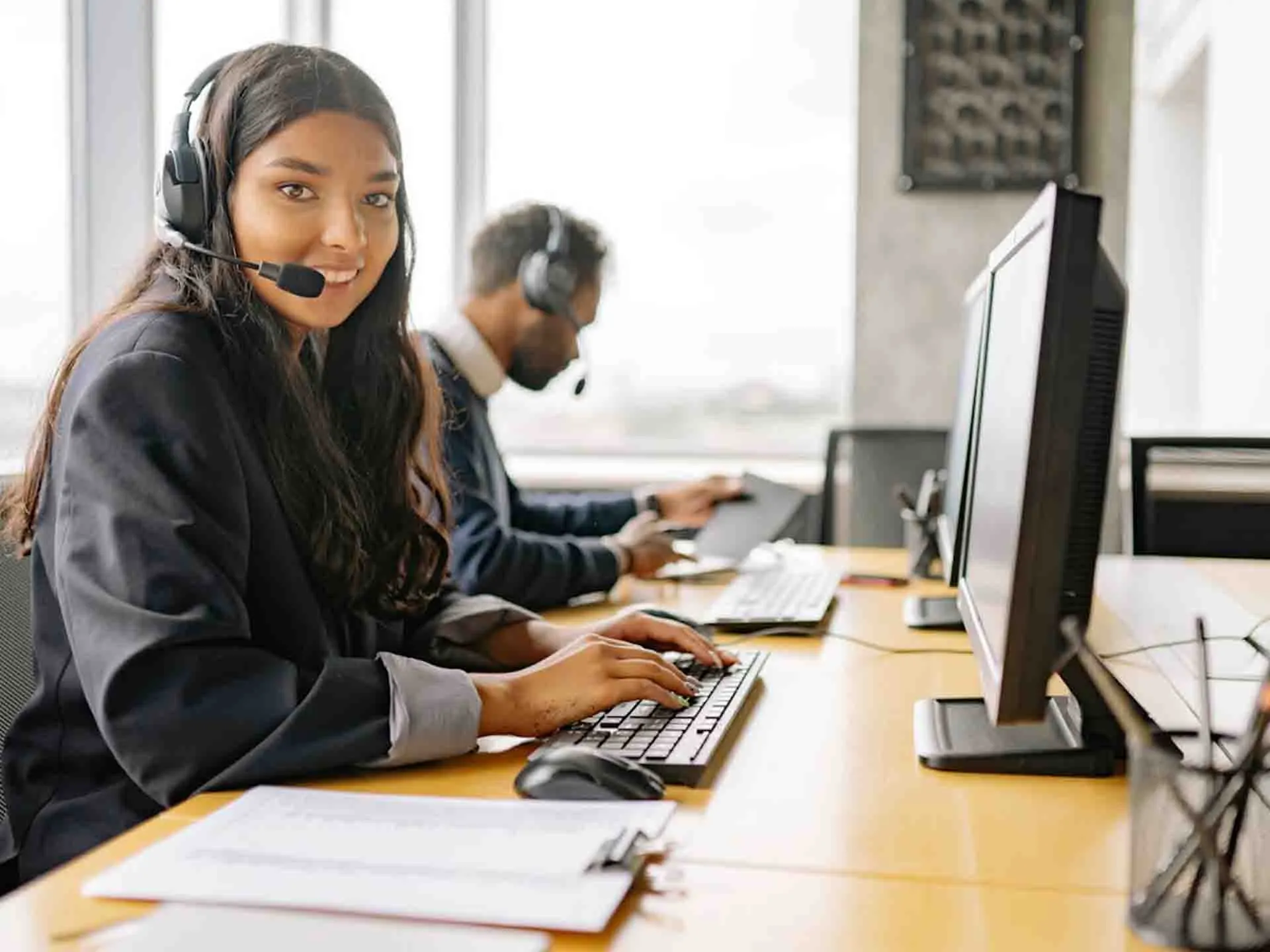 Team working with AI Agents For Customer Support